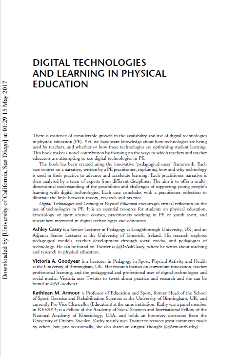 Digital Technologies And Learning In Physical Education-1