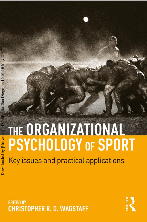 The Organizational Psychology Of Sport